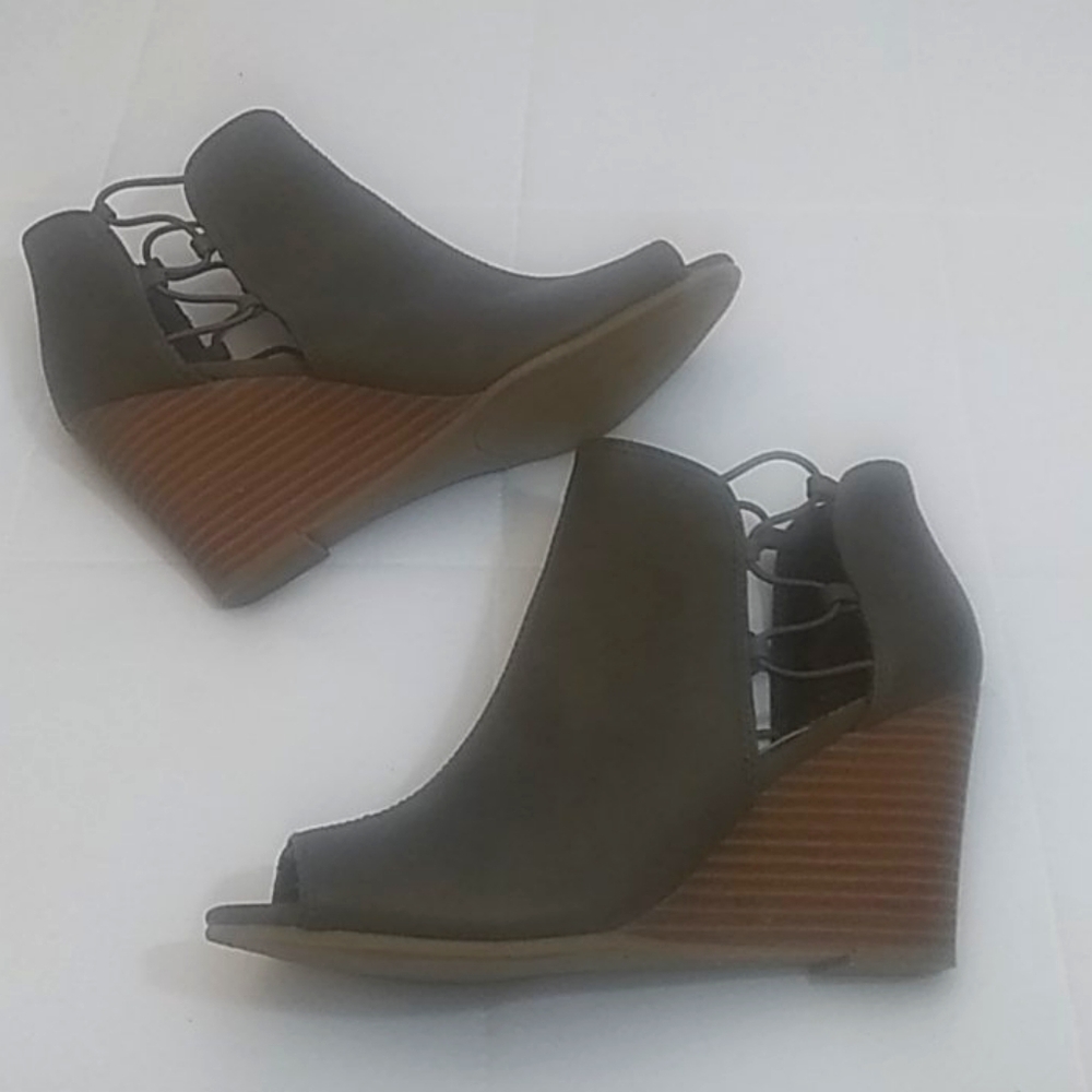 Sugar Open Toe Booties